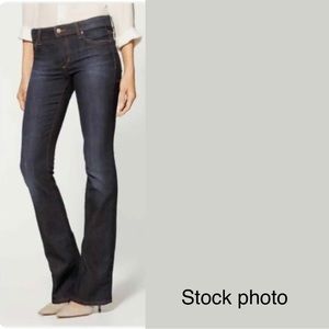 BNWOT JOES WILMA SLIM FIT BOOTCUT DARK WASH JEANS